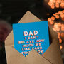 Joke Since I Moved Out Funny Father's Day Card, thumbnail 3 of 6