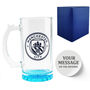 Engraved Manchester City 20oz Football Beer Mug, thumbnail 3 of 3