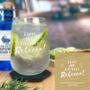 Personalised Gin Queen Gift W/ Coaster Custom Set, thumbnail 5 of 12