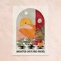 'Brighter Days Are Ahead' Art Print, Unframed, thumbnail 4 of 4