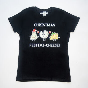Funny Cheese Christmas T Shirt, 5 of 5
