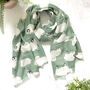 Sheep Print Scarf, thumbnail 1 of 4