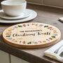 Personalised Christmas Treats Serving Board, thumbnail 4 of 5