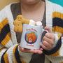 Personalised Guinea Pig Christmas Mug With Hot Choc Kit, thumbnail 1 of 3