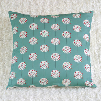 Tree Pattern Print Cushion Cover, 2 of 4