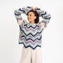 Striped Chevron Jumper Crochet Kit, thumbnail 6 of 12