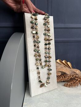 Multi Coloured Gemstone Necklace, 3 of 5