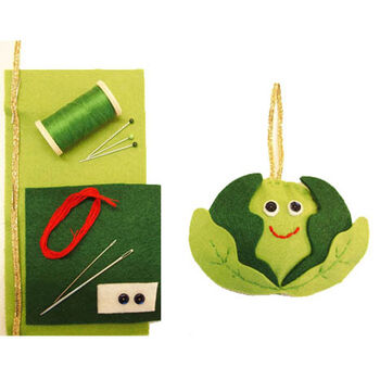 Make Your Own Felt Christmas Tree Decorations Kit, 7 of 7