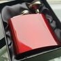 Striking Personalised Hip Flask With Presentation Box, thumbnail 3 of 6