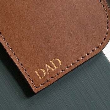Personalised Handmade Leather Card Case, 7 of 7