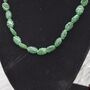 Green Aventurine Beaded Necklace: 18 Inch, thumbnail 9 of 10