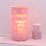 Personalised Dream Big Little One Star Night Light, thumbnail 7 of 12