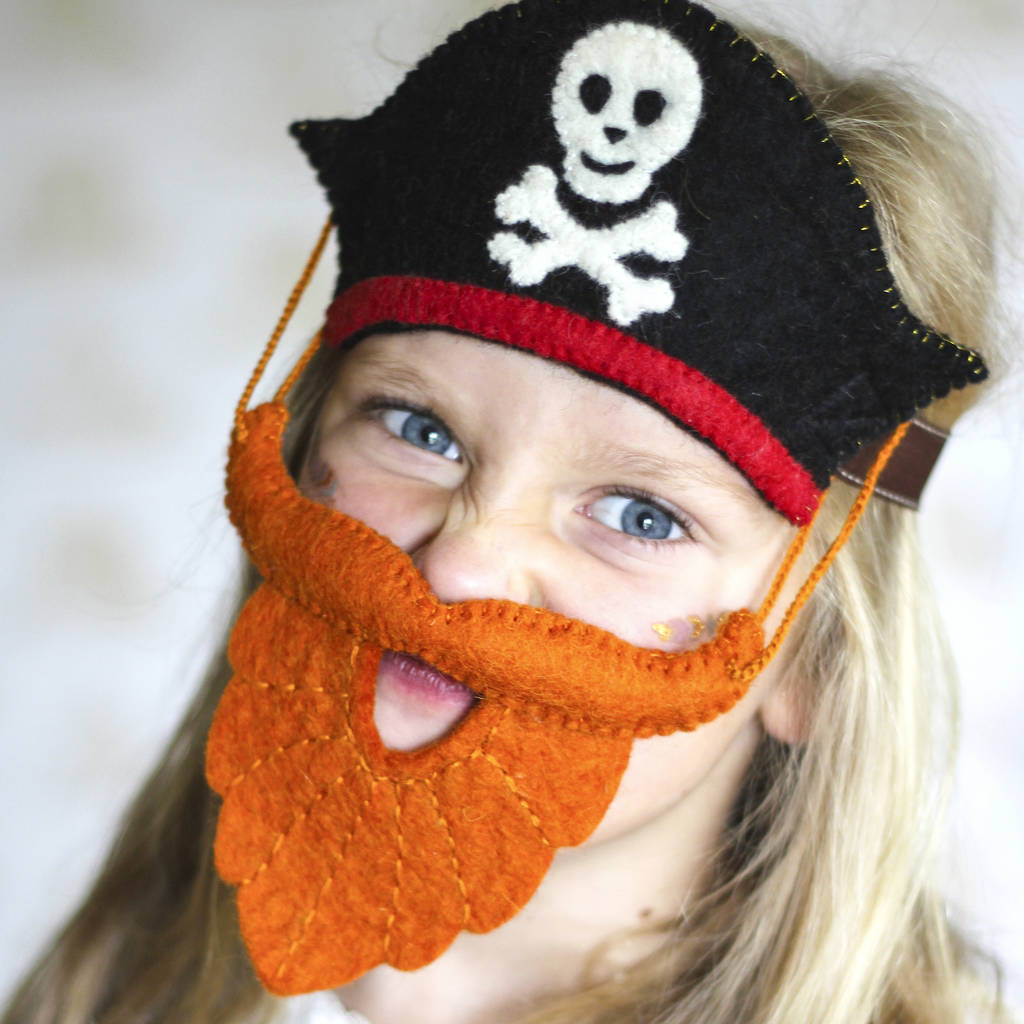 Image of Pirate Hat And Bushy Beard