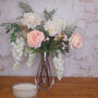 'Flores De Melocoton' Faux Flowers Bouquet, thumbnail 1 of 4