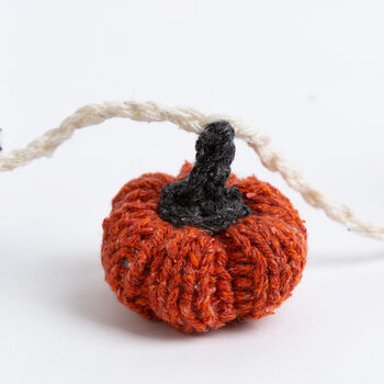 Halloween Decorations Garland And Baubles Knitting Kit, 6 of 8