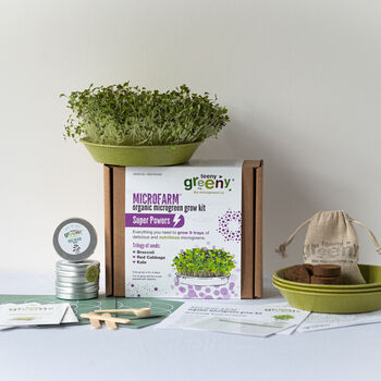 Children's Organic Microgreen Grow Kit, 3 of 10