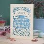 Personalised Papercut 'Be My Godfather?' Card, thumbnail 4 of 5