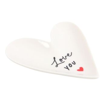 Love You Heart Trinket Dish, 3 of 4