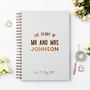 Personalised Copper Mr And Mrs Memory Book, thumbnail 1 of 10