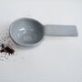 Handmade Blue Pottery Coffee Scoop, thumbnail 5 of 6