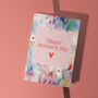 Happy Mother's Day Card In Blurred Floral, thumbnail 1 of 4