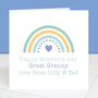 Happy Mother's Day Grandma Rainbow Card, thumbnail 3 of 4
