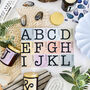 Eucalyptus And Lemon Initial Candle, thumbnail 6 of 7