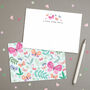 Personalised Butterfly Forest Notecards, thumbnail 1 of 4