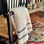 100% Alpaca Rib Knit Throw, thumbnail 4 of 5