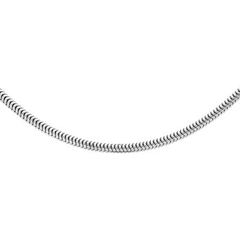 Sterling Silver Light Snake Chain Necklace, 4 of 11