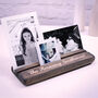 Personalised Carved Wooden Photograph Holder, thumbnail 4 of 4