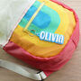Two Colour Bold Personalised Name Keyring Bag Tag, thumbnail 6 of 7