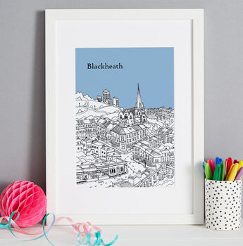 Personalised Blackheath Print, 5 of 10