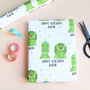 Personalised Dinosaur Birthday Wrapping Paper, thumbnail 4 of 4