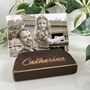 Personalised Carved Wooden Photo Holder, thumbnail 5 of 12