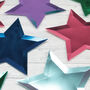 Multi Coloured Foil Star Party Plates, thumbnail 1 of 3