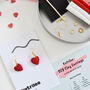Make Your Own Earrings Kits Polymer Clay Hearts, thumbnail 4 of 7