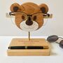 Bear Personalised Glasses Stand, thumbnail 1 of 3