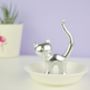 Personalised Elephant Or Cat Ring Stand And Dish, thumbnail 2 of 9