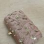 Pink Pearl Handcrafted Clutch Bag, thumbnail 3 of 5