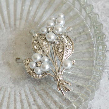 Vintage Style Bouquet Brooch, 7 of 7