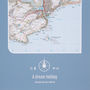 Personalised UK Postcode Map Print, thumbnail 7 of 12