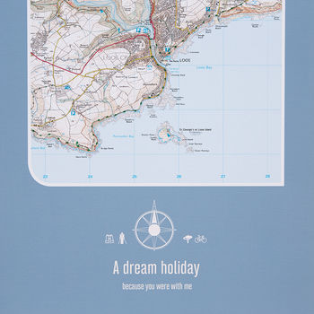 Personalised UK Postcode Map Print, 7 of 12