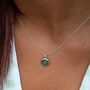 Turquoise Eye Resin Capture Necklace, thumbnail 3 of 10