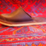 Personalised Handmade Men's Leather Slippers, thumbnail 3 of 12