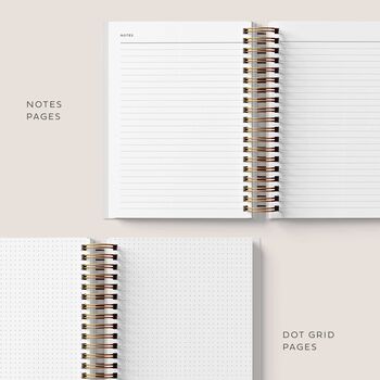 2024 Personalised A5 Diary, Week To View Planner, 7 of 12