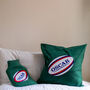 Rugby Personalised Fleece Hot Water Bottle Cover, thumbnail 4 of 4