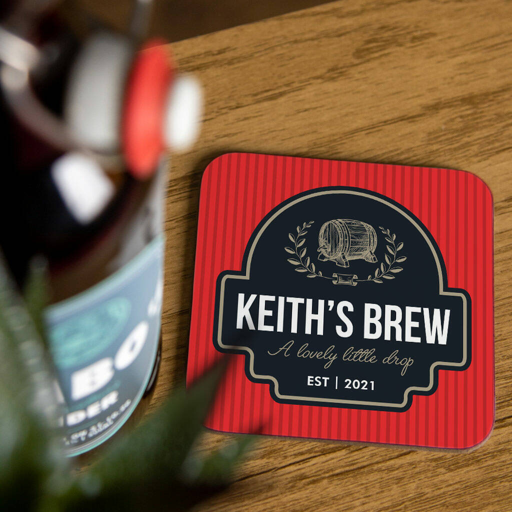 Beer coaster shop set