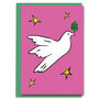 Peace Dove Christmas Thanksgiving Hanukkah Card Pack, thumbnail 2 of 2