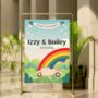 Rainbow Gay Custom Wedding Welcome Sign/ Foam Board Colourful, thumbnail 1 of 5